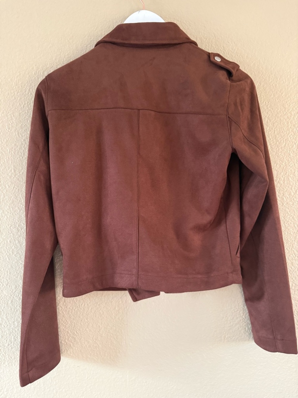 Lauren Conrad Brown Suede Moto Jacket - XS - Picture 5 of 12